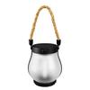Flickering Flame Solar Lantern Two Lighting Modes Dual Charging Outdoor Waterproof Hanging Lantern LED Solar Lamp
