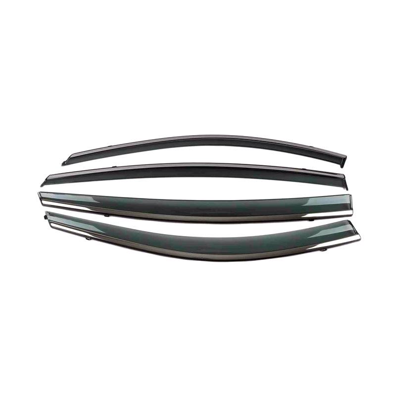 Compatible with 08-19 Nissan Teana: Rain Guards for Car Windows - Rain Deflectors, Eyebrows, Shields, and Decorative Modifications.