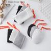 1 PCS Double-Sided Square/Oval Bath Foaming Net Soap Bag Exfoliating Body Scrubber Mesh Bathroom Sponge Soap Pocket