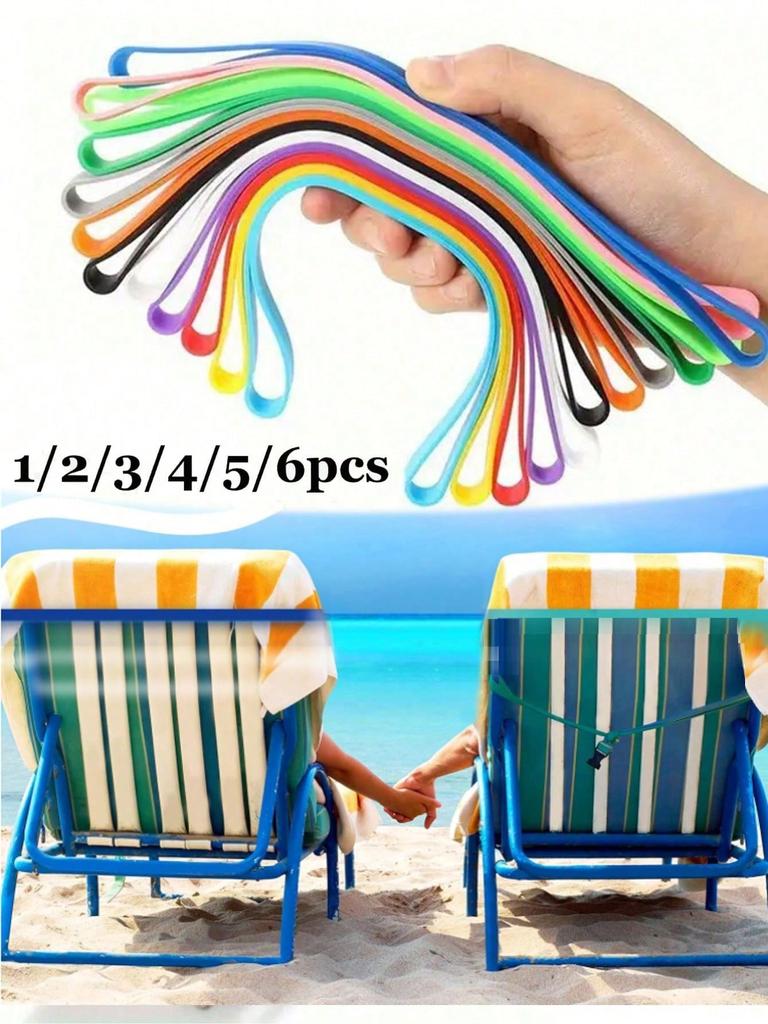 Towel Clips With Storage Function, Suitable For Beach Chairs, Expandable, Wind-Resistant, Colorful Beach Chair Clips