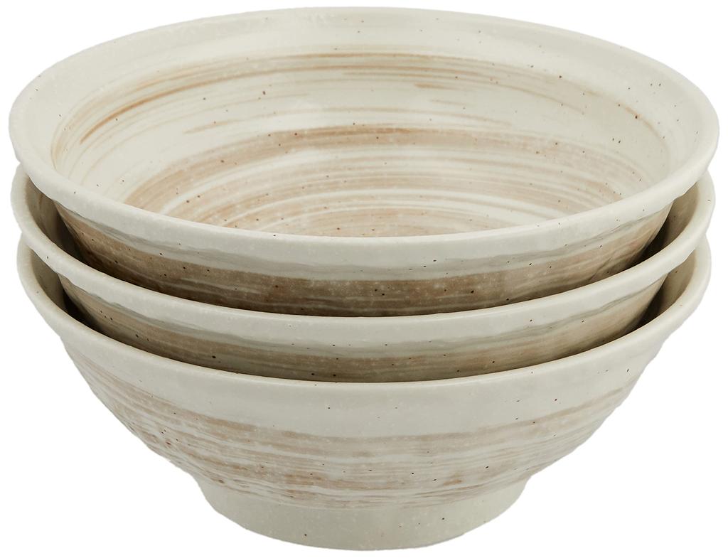 Mino Ware 6.3 Ramen Bowl Set 3 kusů Hakeme Konahiki 142278(3)