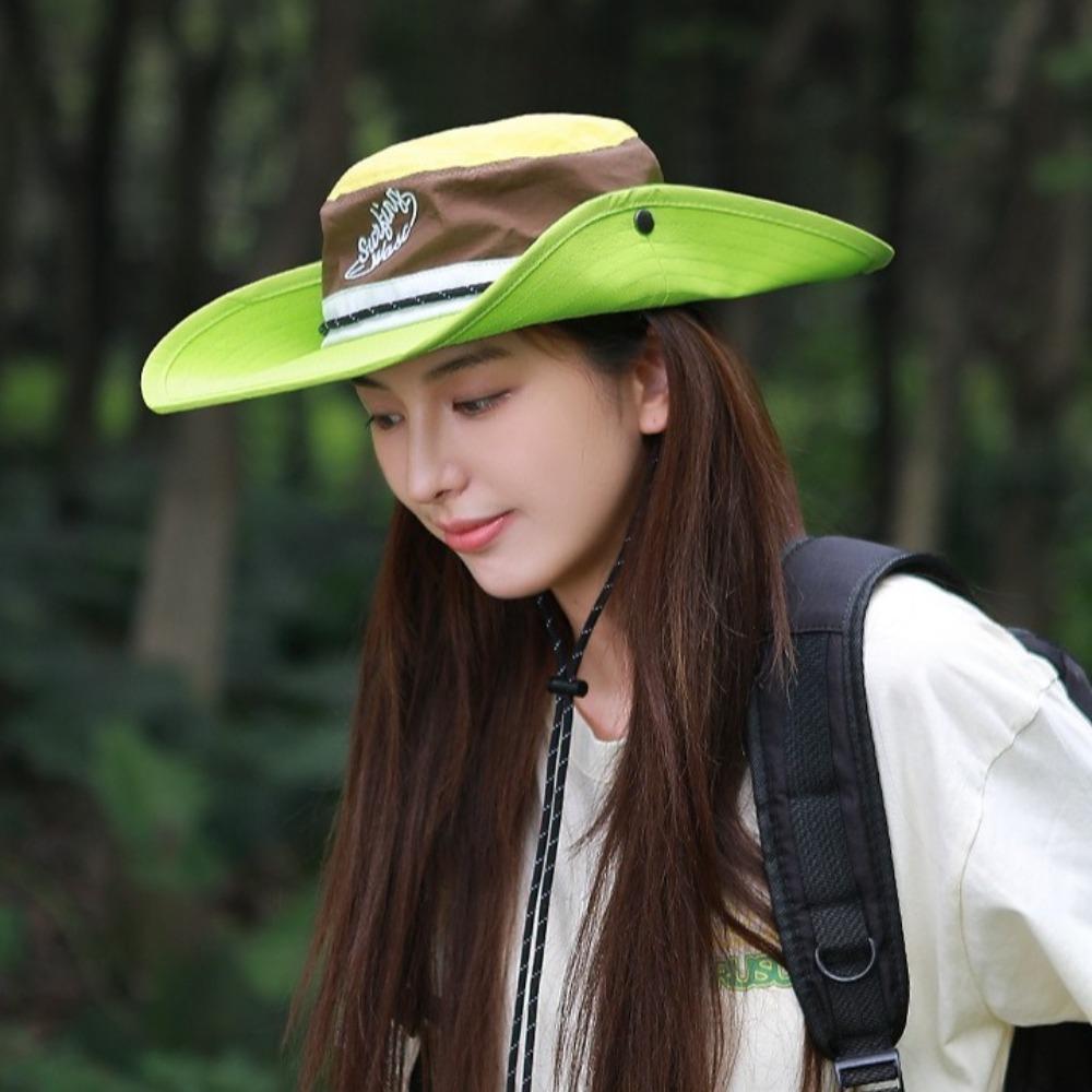 Anti-Sun Fishing Cap Trendy Sunscreen Hat New Beach Hat  Outdoor Sports