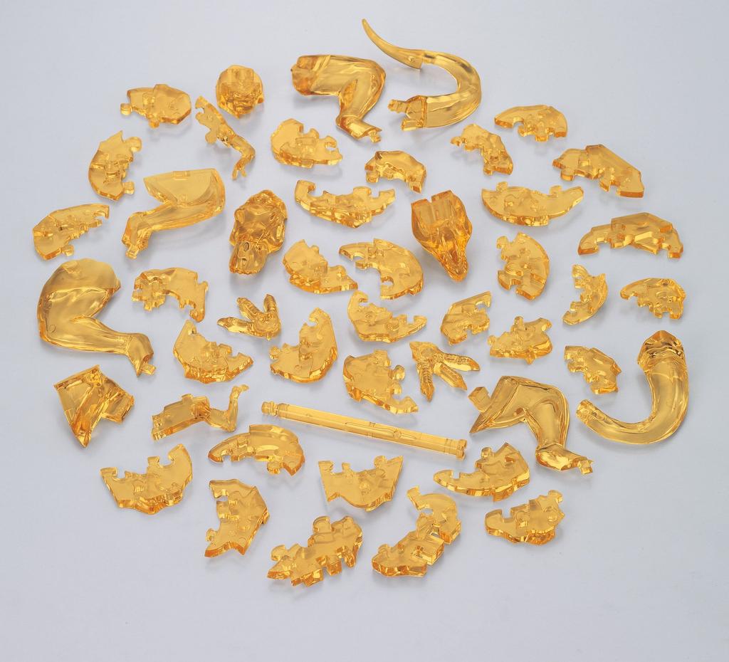 Kristall Tyrannosaurus Braun 49-teiliges Puzzle, Rex, [Gebraucht]