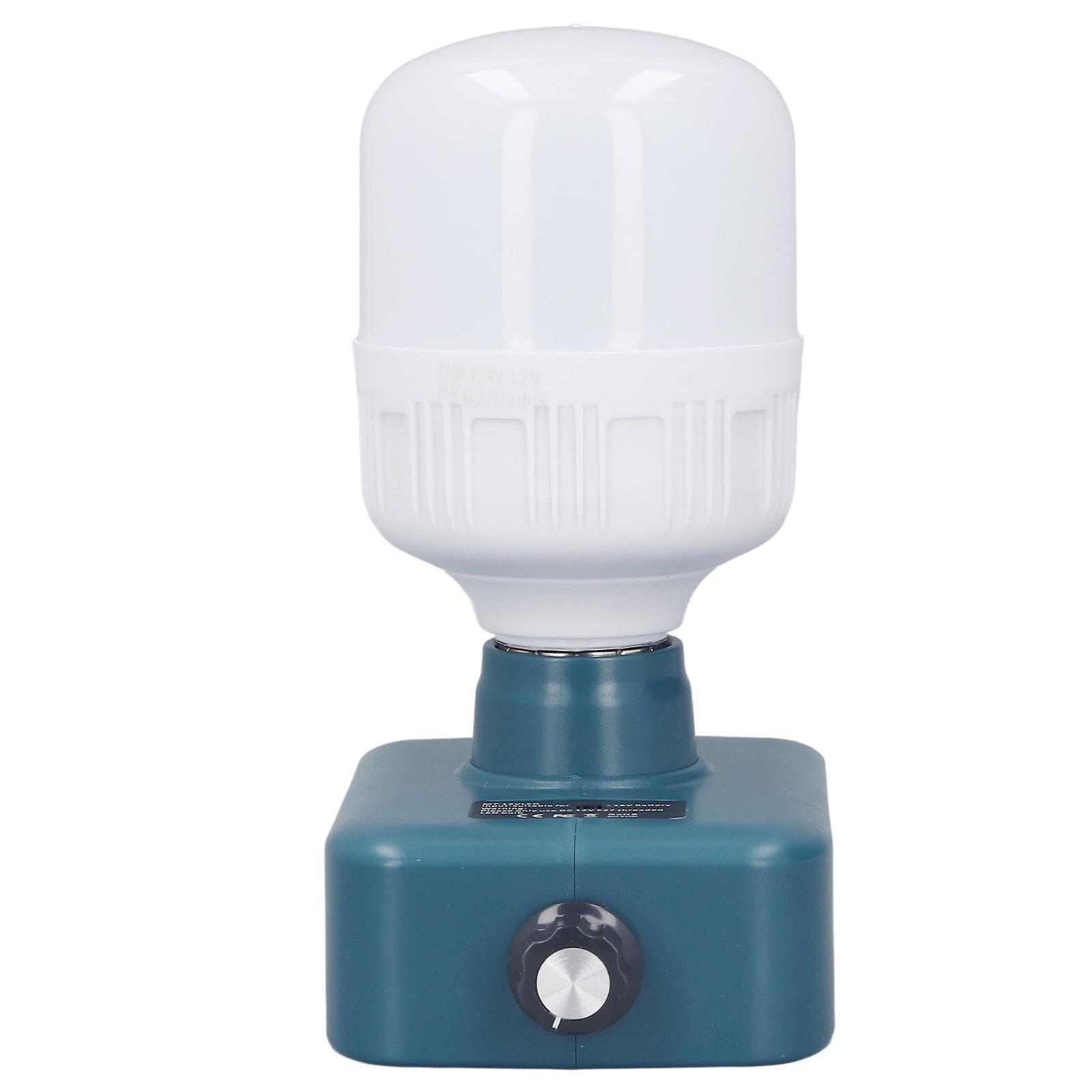 

Аккумуляторная рабочая лампа E27 Регулируемая яркость Светодиодная лампа для 18В BL1815 BL1820 BL1830 BL1840 BL1850 BL1860