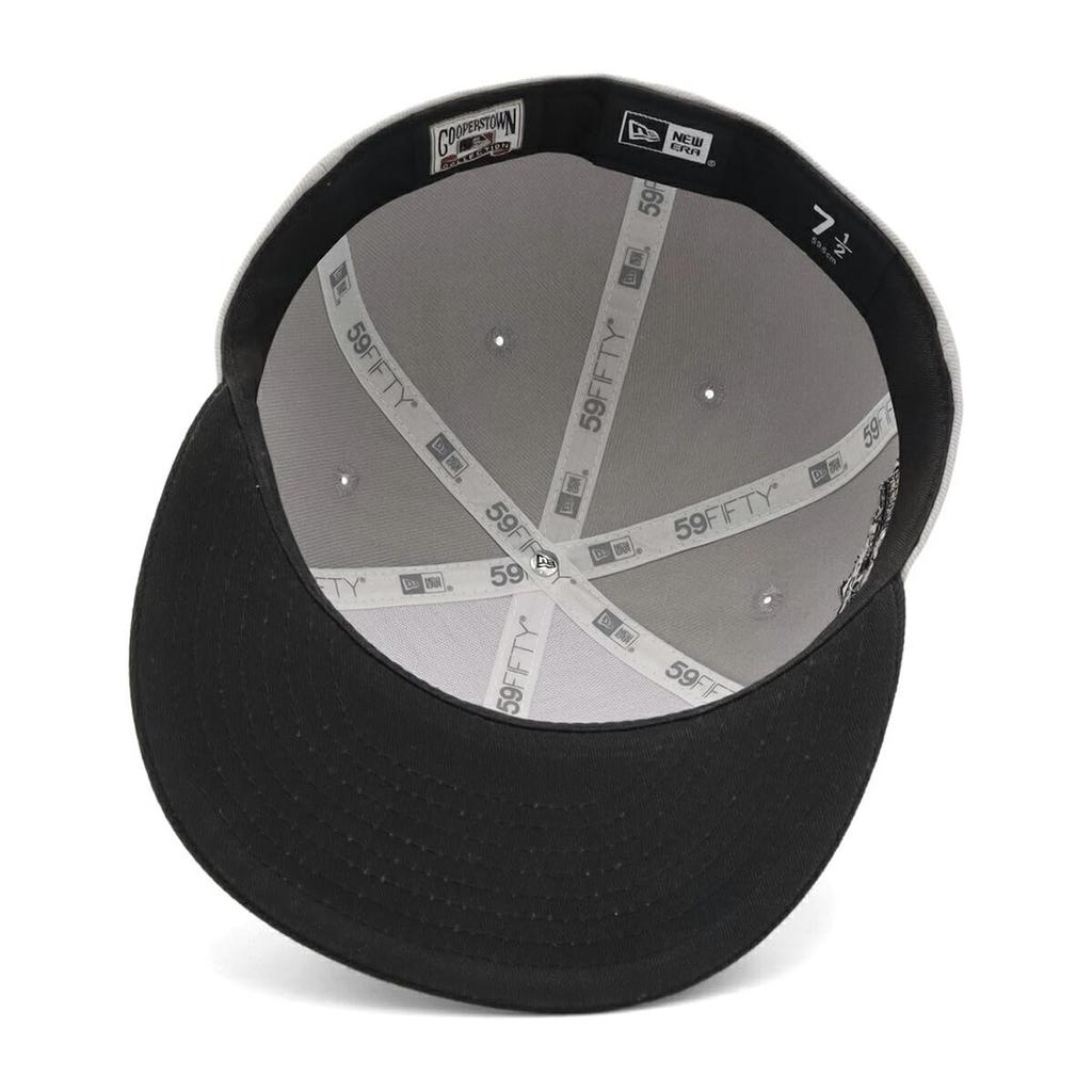 New Era 59FIFTY Cap MLB Boston Red Sox BOS Side Patch ONSPOTZ Exclusive and 5950 Side Patch Straight Flat Visor Baseball Cap for Spring and Popular