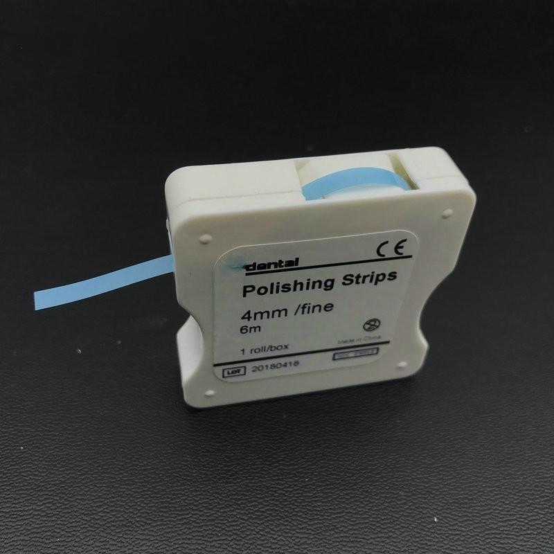 1 rolo de 4 mm de resina para dentes interdental lixamento moagem clareamento dentário superfície ferramenta odontológica