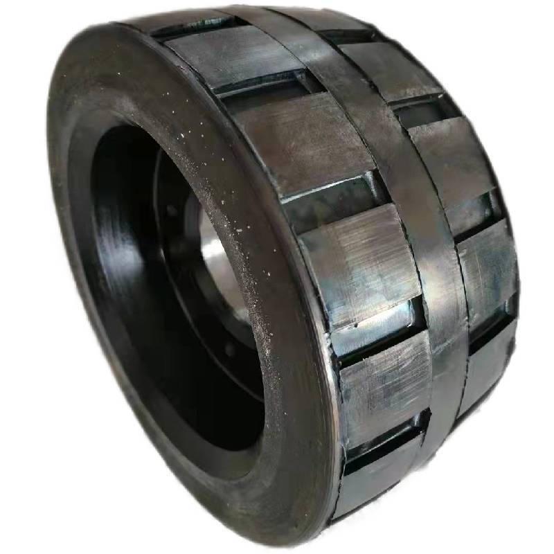 Heli Electric Forklift Solid Rubber Tire with Steel Rim