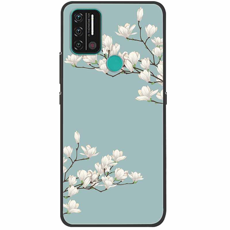 Weiche bedruckte Hülle für Umidigi A9 Pro Hülle Silikon Schutzhülle Schwarze Hüllen für Umidigi A7 Pro Niedliche Katze A9Pro A 9 A7Pro