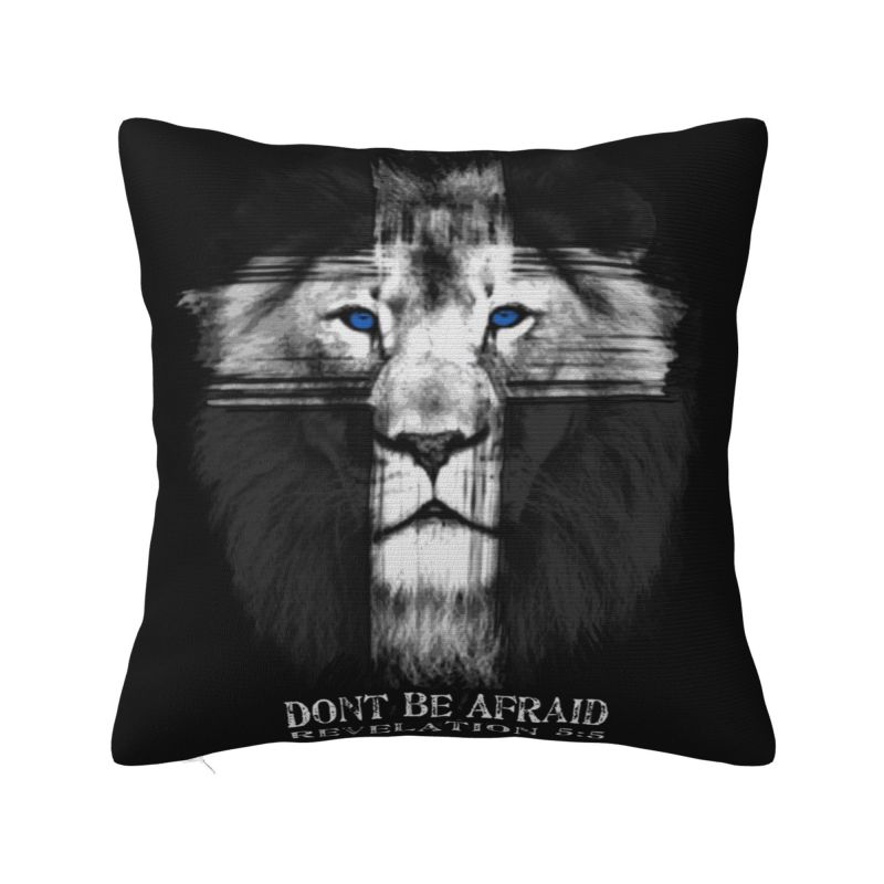 Jesus Saved My Life Cushion Covers Christian Religious Faith Velvet Luxury Pillows Decor Home