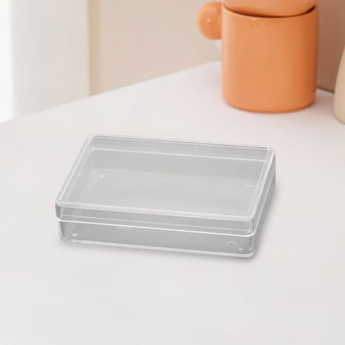 Playing Card Case, Card Game Storage | Clear Case for Playing Cards, Multi-functional Poker Storage Box, Transparent Trading Card Box, Large Capacity