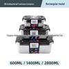 316 Stainless Steel Sealed Lid Lunch & Storage Container Bento Box