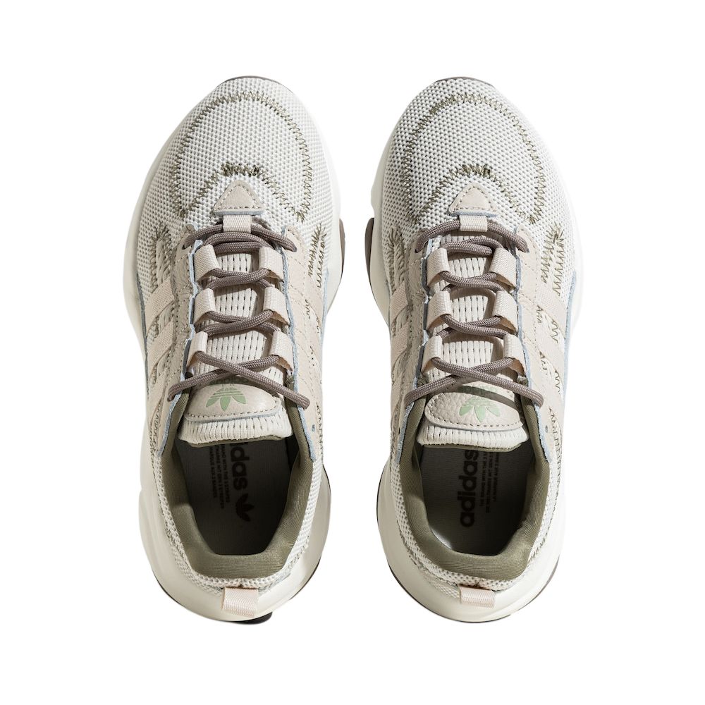 Adidas Originals Haiwee Soft Comfortable Non-Slip Wear-Resistant Low-Top Casual Shoes Unisex Casual Shoes White JQ3927