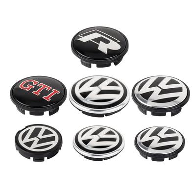4Pc 65mm 55mm For Volkswagen GTI Golf Jetta Polo Beetle CC Passat Tiguan VW Car Wheel Center Cap Hubs Covers Hun Caps Accessorie