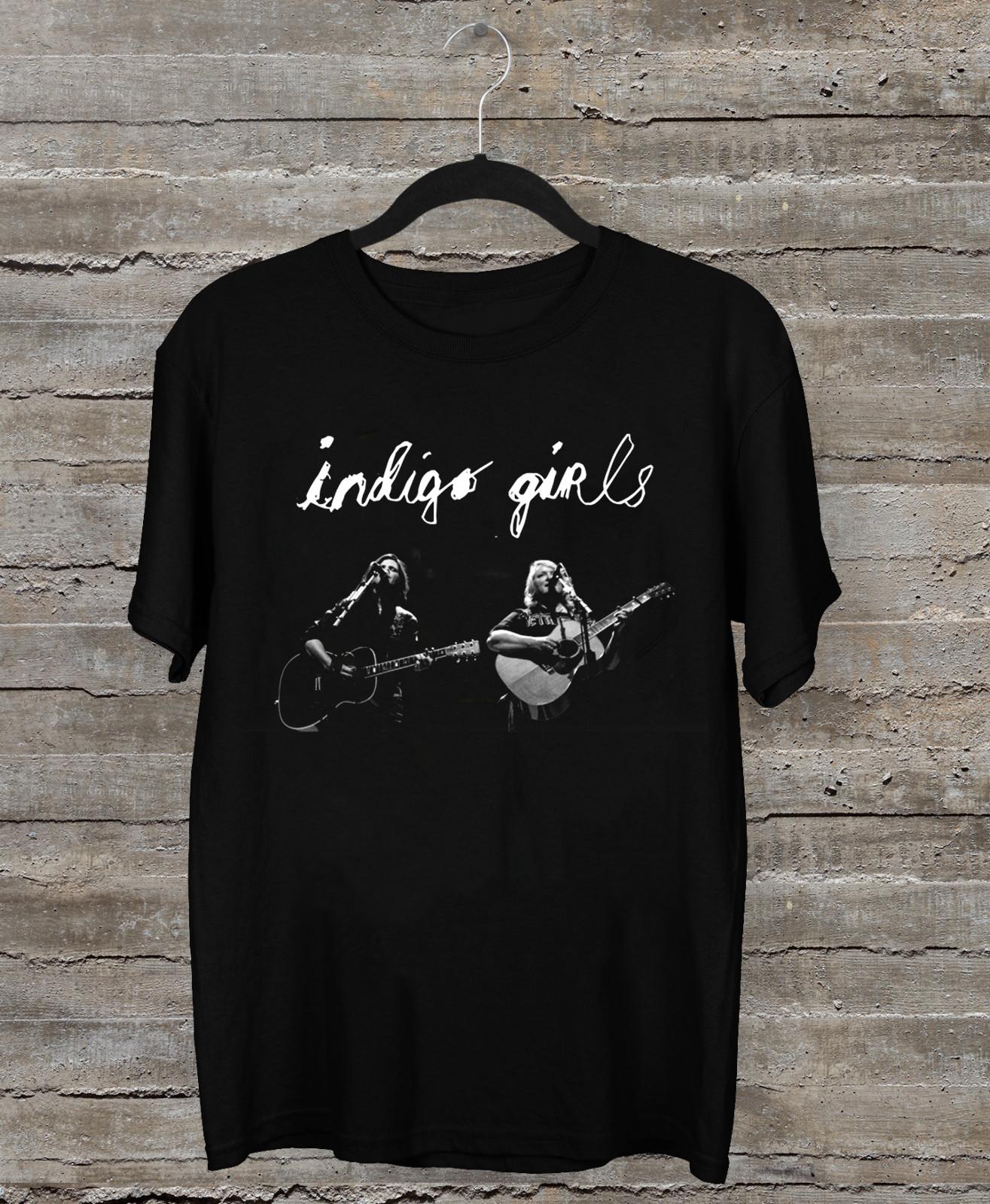 NEW Classic Indigo Girls Live Concert Black All Size Shirt L