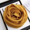 Solid color 91 cotton and linen scarf shawl summer fashion high-end atmosphere breathable headscarf sun protection hot sale women