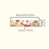 1Pcs Floral Starfis Faucet Absorbent Mat, Drainage Pad, Kitchen Sink, Countertop Drain Pad, Diatomaceous Mud Washbasin, Cuttable Quick Drying Pad