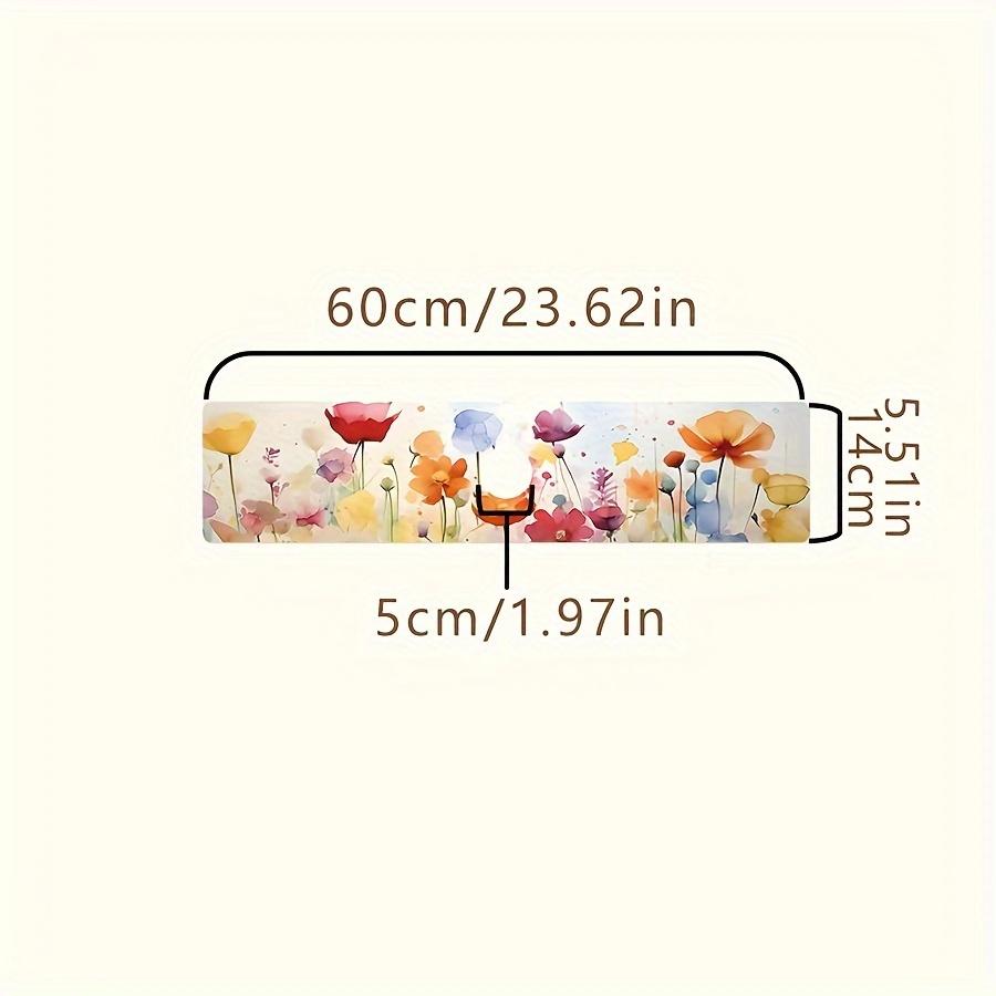 1Pcs Floral Starfis Faucet Absorbent Mat, Drainage Pad, Kitchen Sink, Countertop Drain Pad, Diatomaceous Mud Washbasin, Cuttable Quick Drying Pad