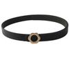 Stylish Narrow Waist Belt For Women With Unique Floral Buckle For Casual Outfits