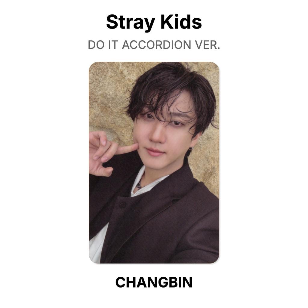 Stray Kids DO IT ACCORDION VER. Official Photocard