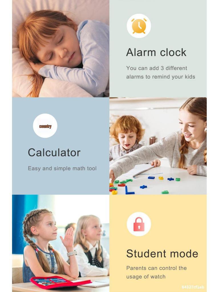 K26H 4G Detachable Smartwatch for Kids - Waterproof, GPS, Multifunctional for Students