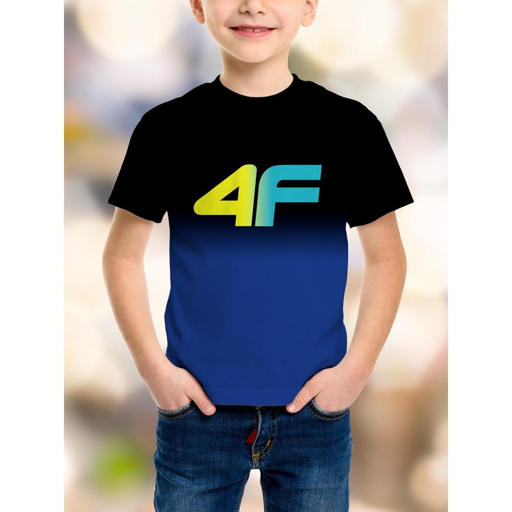 Summer boys' T-shirt casual fashion casual short sleeved T-shirt summer clothing comfortable boys' T-shirt