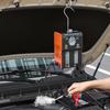 Automotive Smoke Machine Leak Detector, DC 12V EVAP Vacuum Diagnostic Tester with Built-in Air Pump, Pressure Gauge, Flow Meter, Oil Level Gauge,