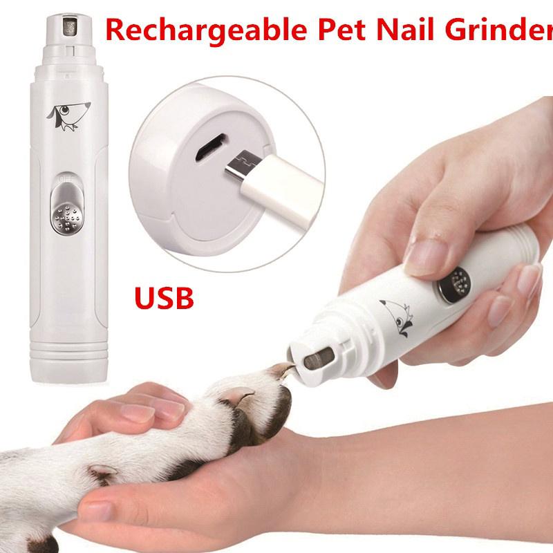 Buy Pet Nail Grinder Clippers Electric Pet Nail Trimmers Low Noise