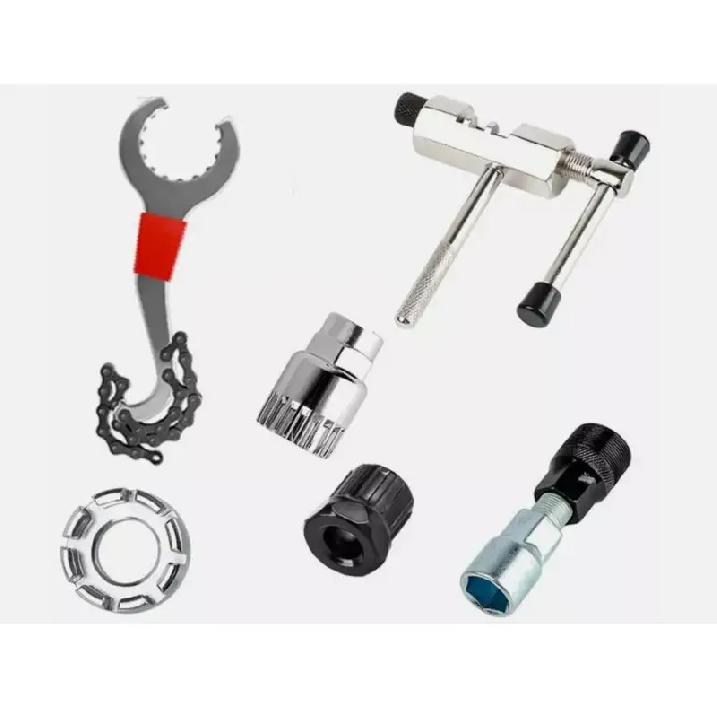 Bicycle Repair Tool Kits MTB Road Bikes Maintenance Tools Bracket Chain Breaker Flywheel Remover Cutter Crank Puller Bike Wrench
