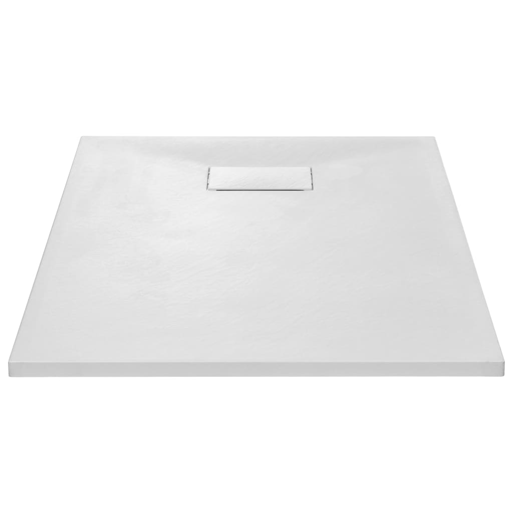 Vidaxl Shower Tray, SMC, White, 100 X 70 Cm