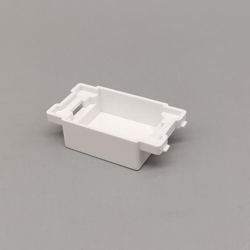 Type 120 White Blank Fill-in Plate for Floor Socket Module