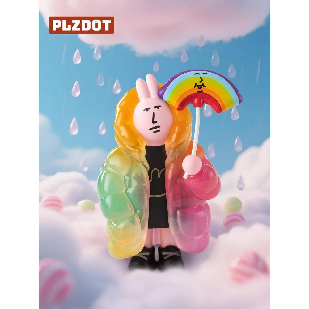 Null Plzdot Pink Rabbit Happy Mind Series Blind Box 1Box 6pcs