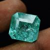 Natural Green Emerald 21.85ct Square Cut Certified Loose Gemstone
