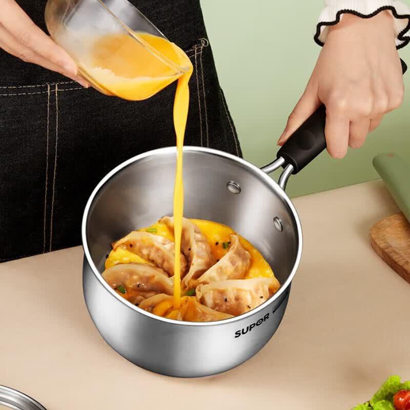 Supor 16cm 304 Stainless Steel Milk & Noodle Pot