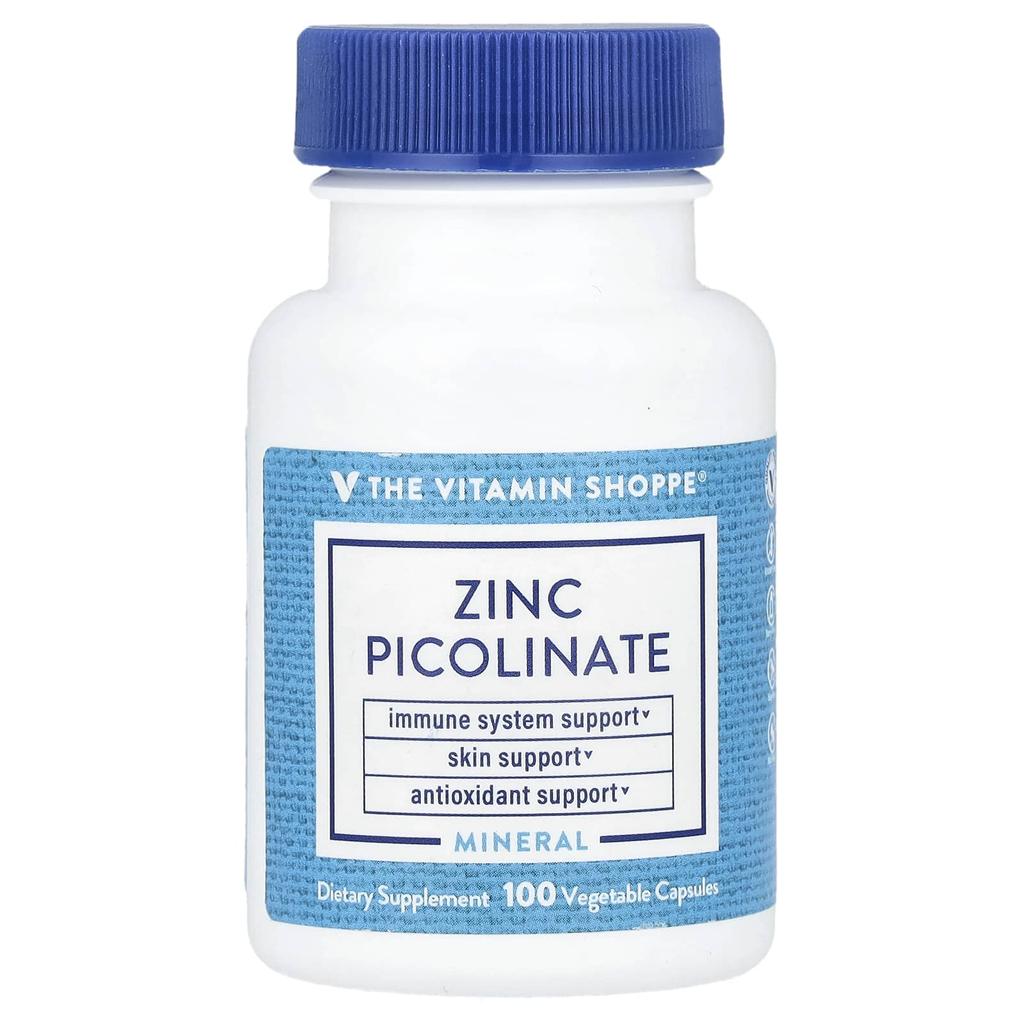 Zinc Picolinate, Veggie Capsules 100 (22Mg per Capsule)
