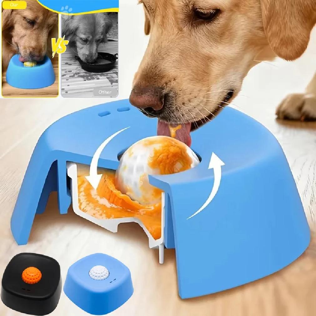 Pet Slow Licking Bowl For Dogs Cats Anti-Choking Dog Bowl Liquid Treats Bone Yogurt Healthy Pet Slow Food Feeder Dog Accessories