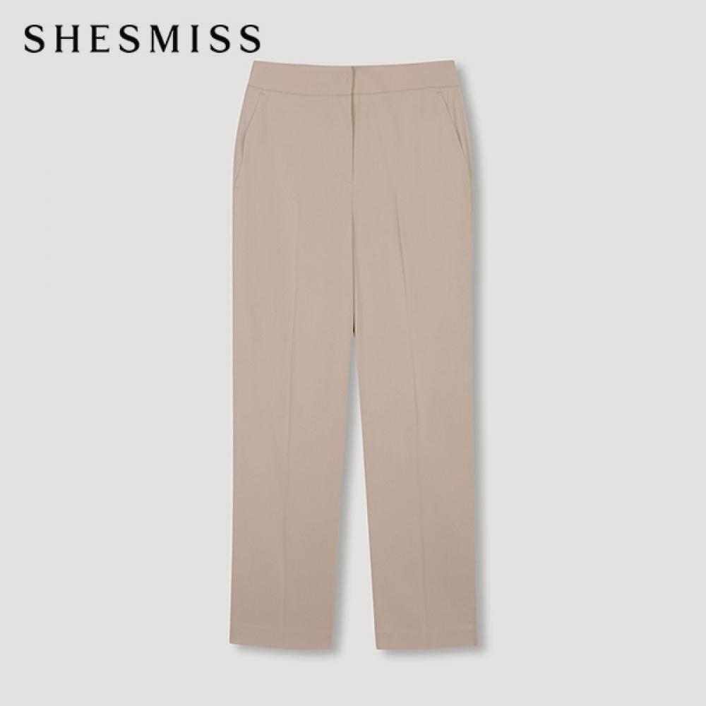 

She S miSS Solid Crop pantS SwwSln22100 Be beige/55