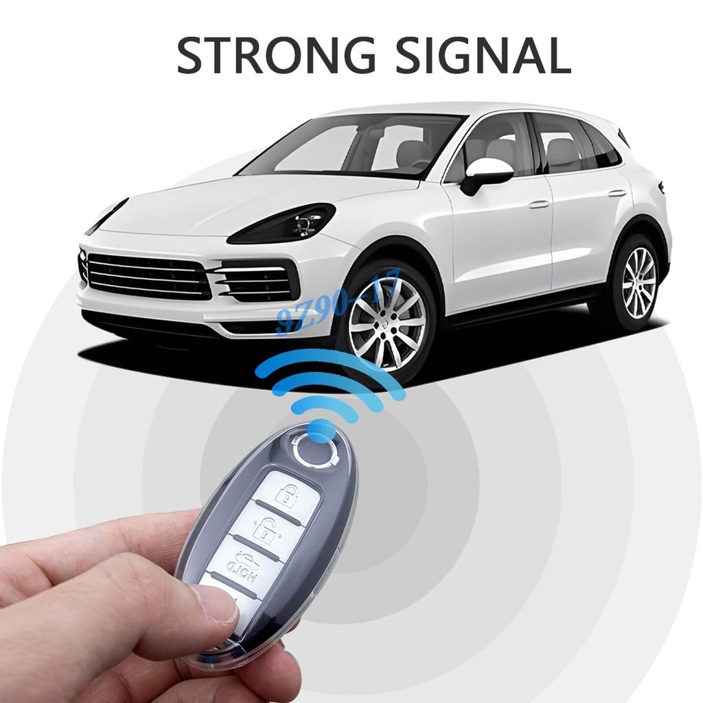 Clear Transparent  Car Smart Key Cover Case For Nissan Infiniti Holder Rogue Sport X-Trail Qashqai J10 Murano Altima Teanakicks