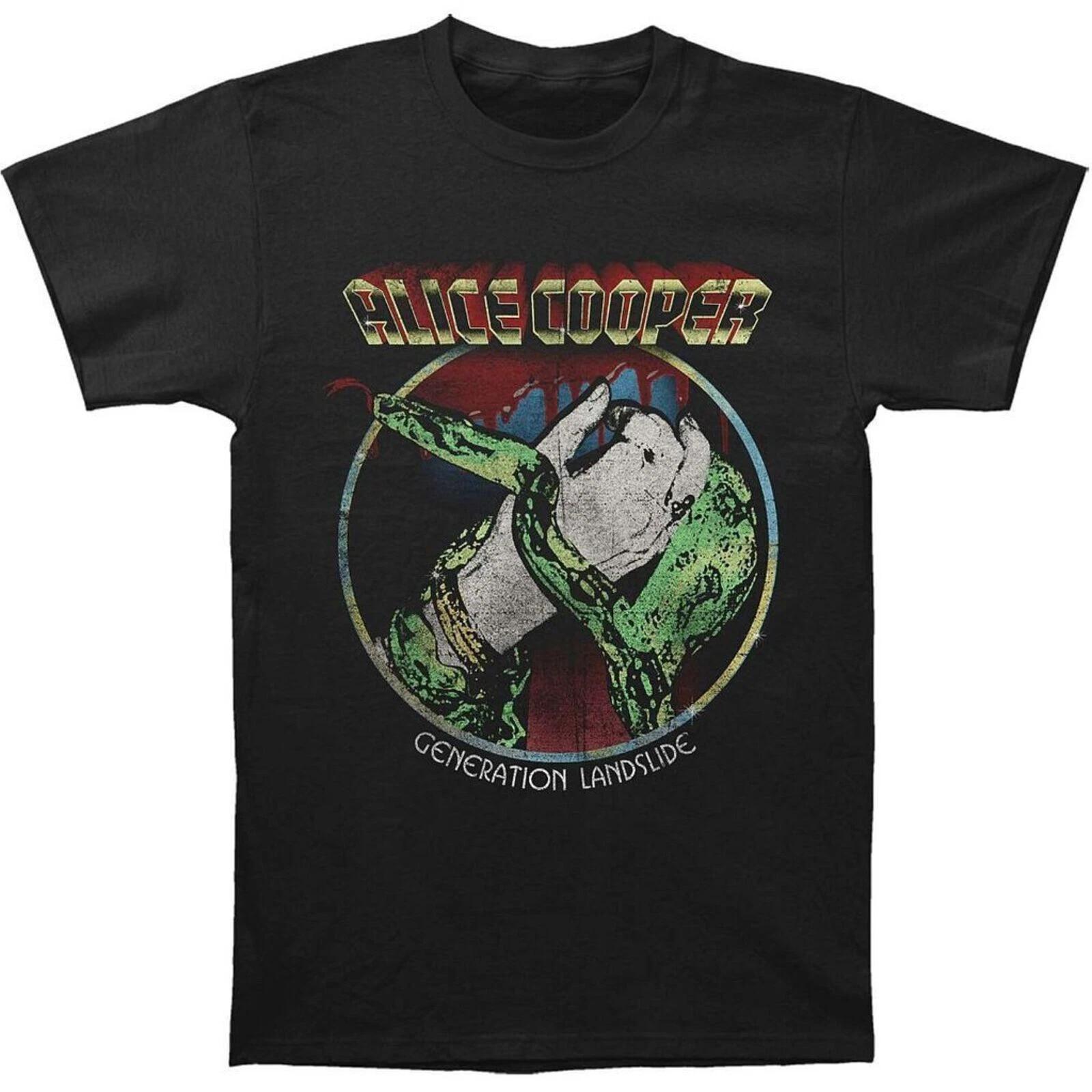 ALICE COOPER cd lgo GENERATION LANDSLIDE Official SHIRT 2X billion dollar babies 4XL