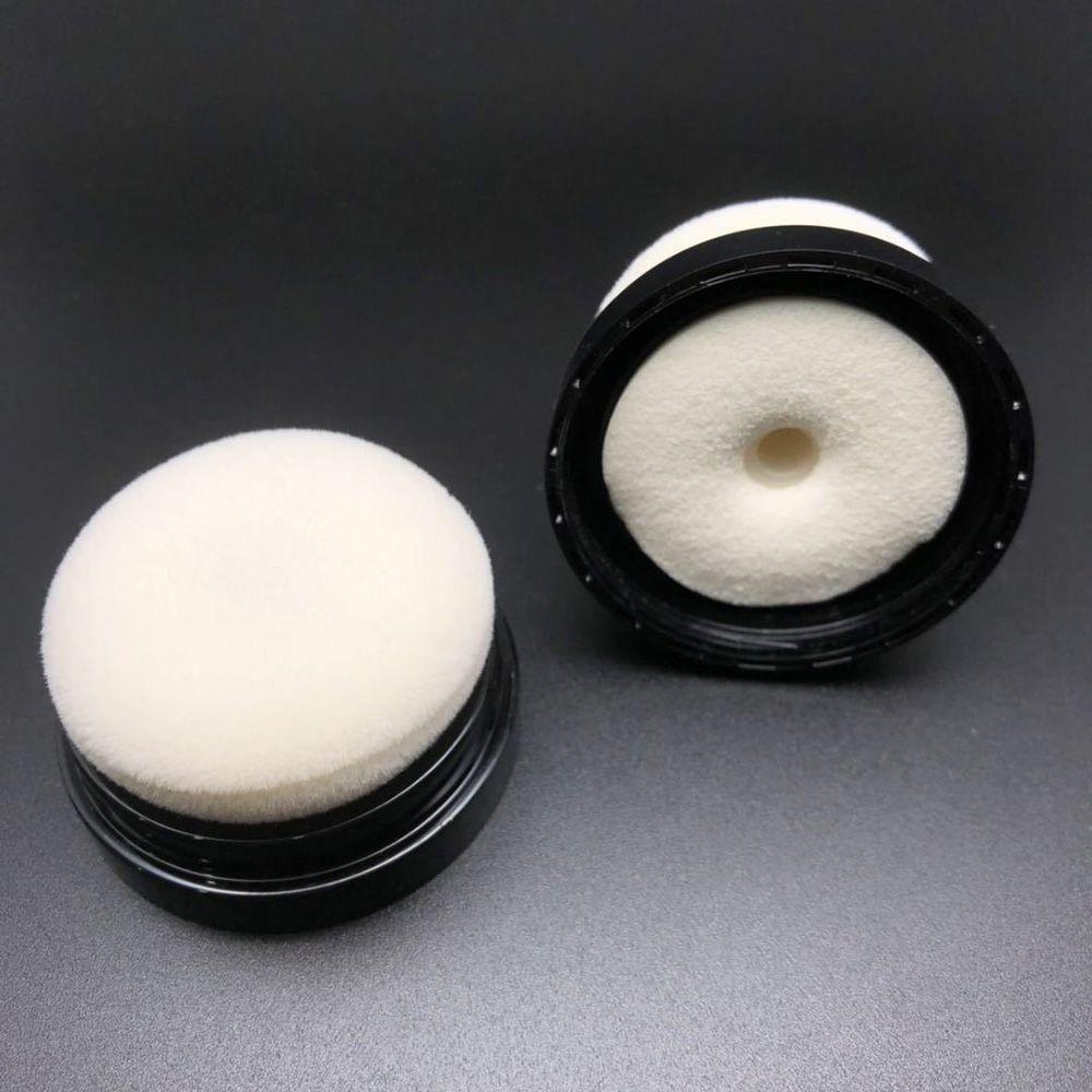 Jar DIY Cosmetic Foundation Powder Case Travel Powder Case with Mirror Portable Loose Powder Box