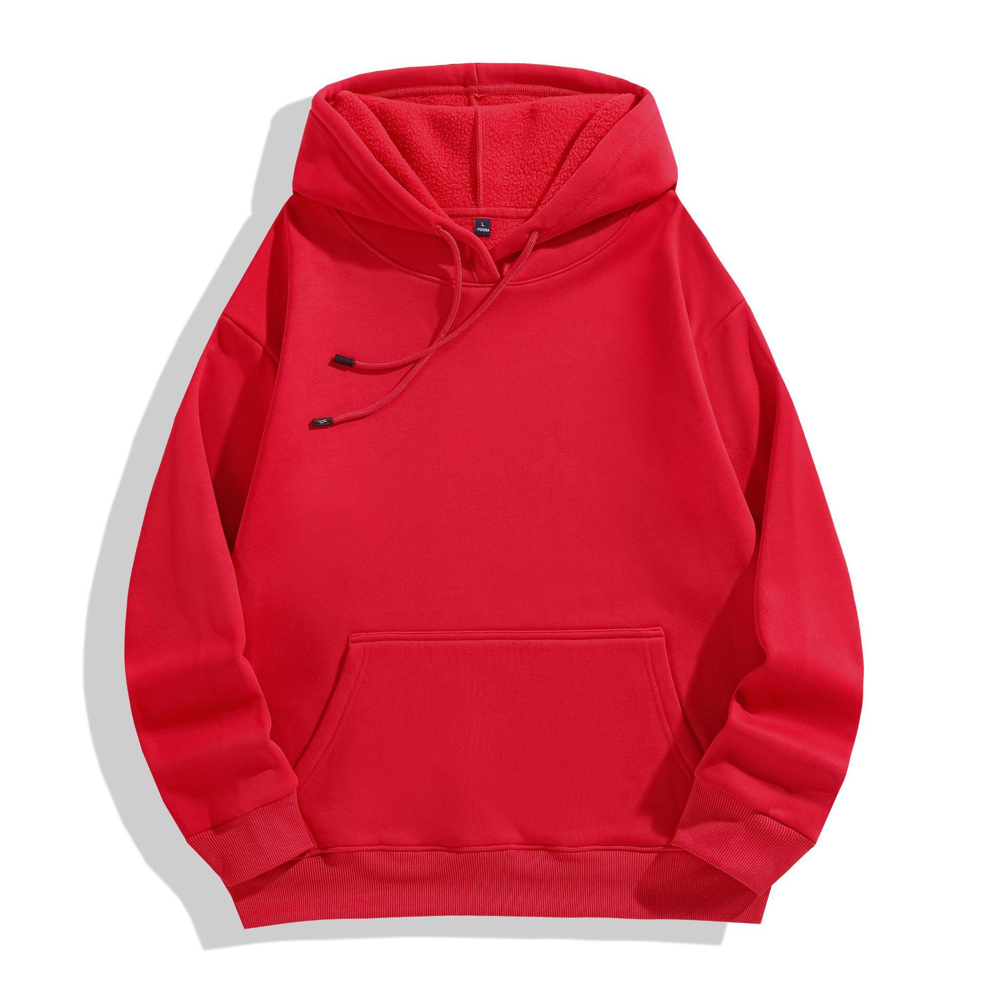Unisex 350g Lambswool Hoodie Sweatshirt, Loose Fit, Printed Design, Spring & Autumn Style. 3XL
