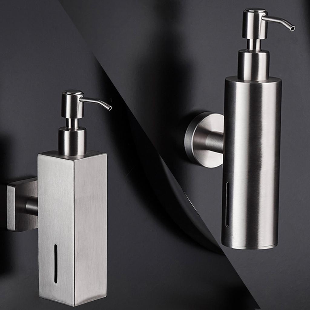 Wall Mounted Hand Gel Dispenser Manual Soap Dispenser Liquid Containers for Offices Restaurants Shopping Malls Hospitals