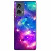 For Moto Edge 50 Fusion Case Silicone Space Animal TPU Soft Black Cover For Motorola Edge 50 Fusion Cases 50Fusion Cool TPUCover