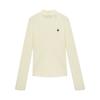 BHPOLOCLUB Women'S Wrinkle Sparkling Half-Neck Knit Tk289