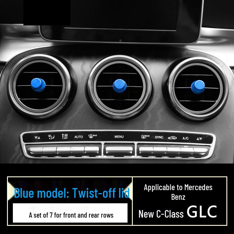 Mercedes-Benz C-Class/E-Class/GLC Air Vent Decorative Ring for Interior Modification