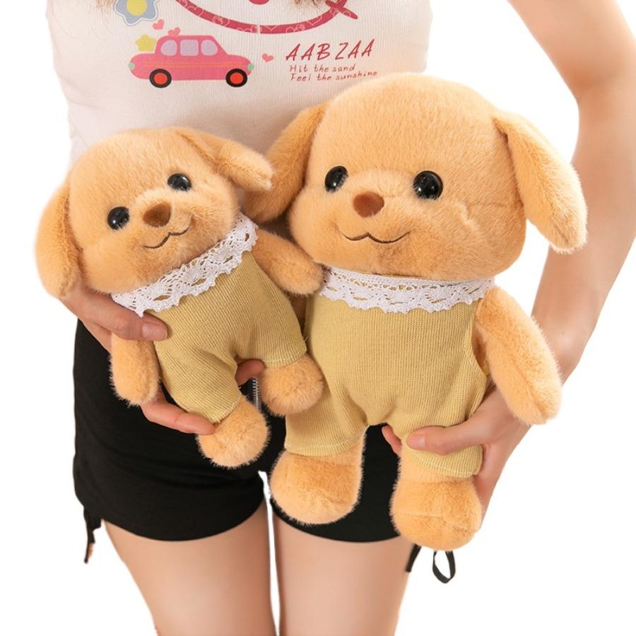 Plyšová hračka Pudel Zvieratko z lesa Roztomilé anime plyšové hračky Kawaii psie bábiky Vianočný darček Mäkké šteniatko Domáce zvieratko Dekorácia na pohovku