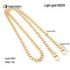 Gold & Silver Metal Chain Replacement for Crossbody Bags - Fragrance Style Accessory with Extension and Decorative Elements
