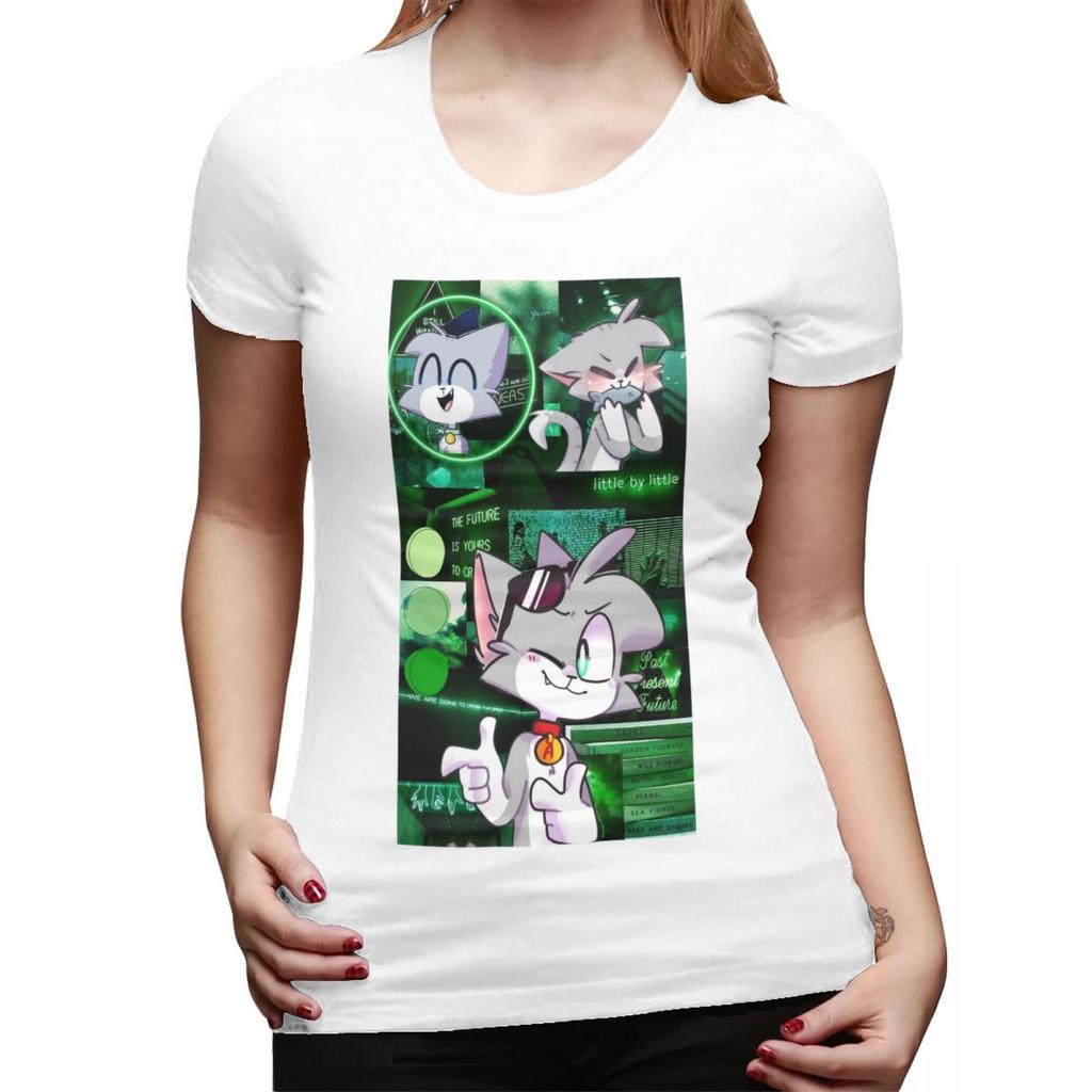 Cartoon Popular Funny Acenix TShirt for Women Crew Neck Streetwear T Shirts Womens Tees Short Summer Clothes Tops