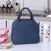 Large Capacity Oxford Cloth Insulated Lunch Bag for Students and Bento