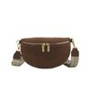 New Casual Bag Women's Fashion Fanny Pack Simple Retro Versatile Shoulder Crossbody Large Capacity Breast Bag