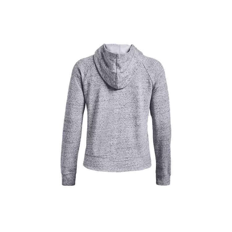 Under Armour Pullover Hooded Printed Long Sleeve Sweatshirt Women tops Gray 1369460-011